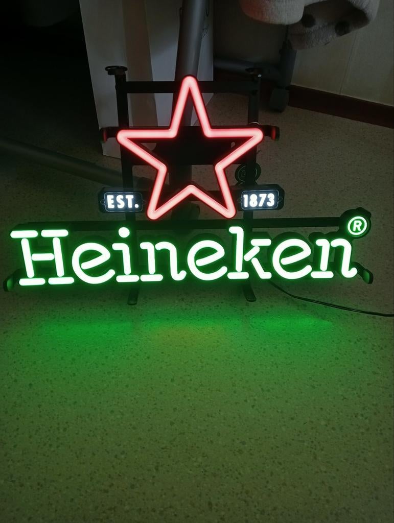 Heineken Neon Lamp, Ophalen of Verzenden, Zo goed als nieuw