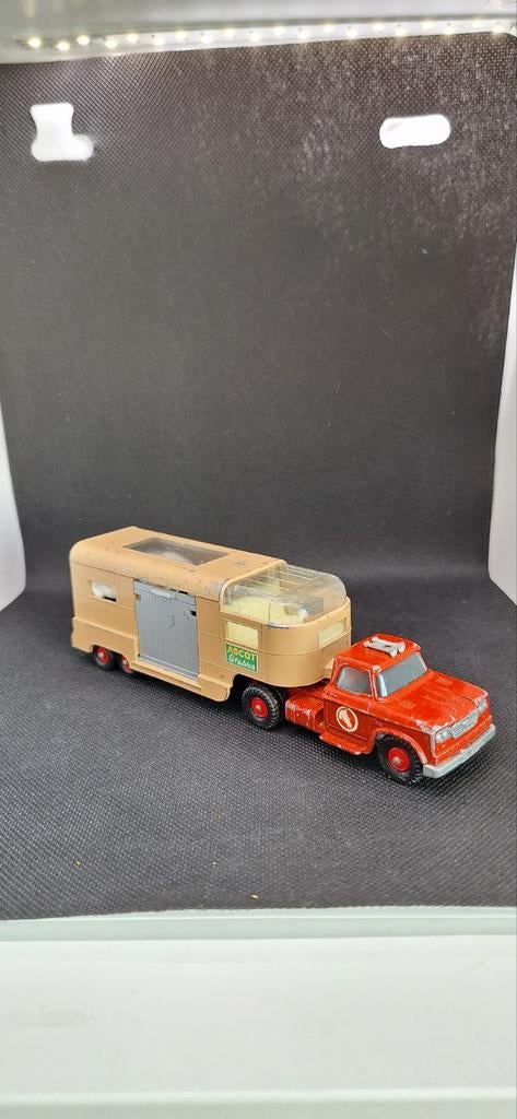 Matchbox Lesney Kingsize K-18 Horse Box Ascot Stables, Ophalen of Verzenden, Gebruikt