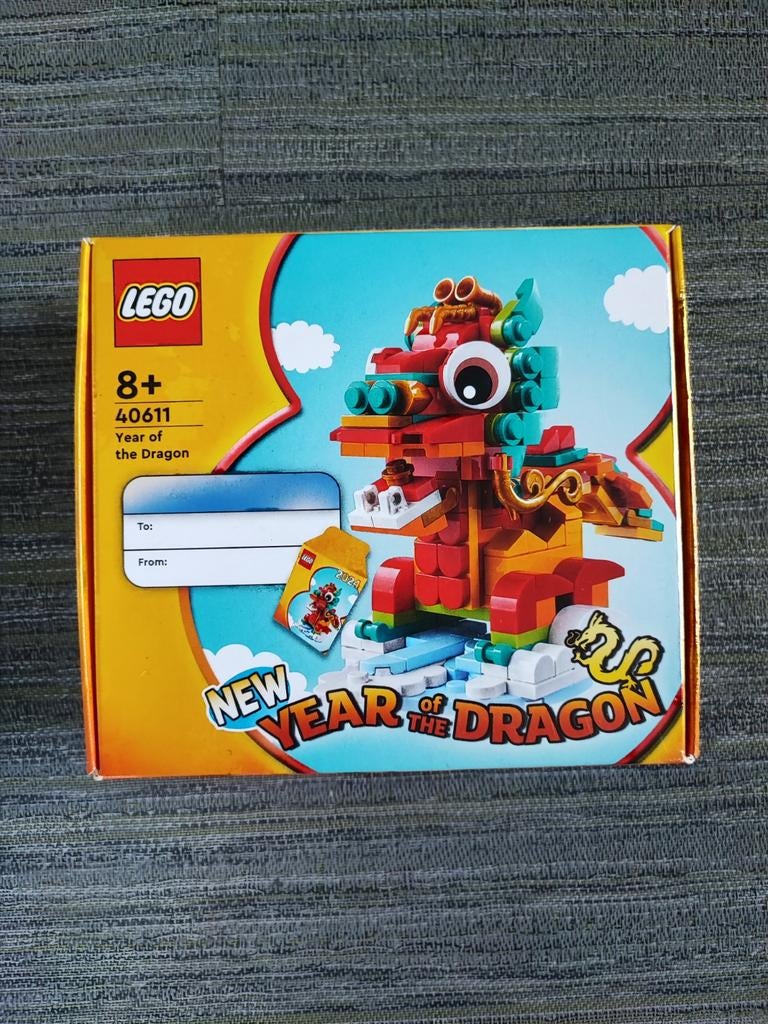 LEGO 40611 Year of the Dragon Nieuw in Doos, Overige thema's, Lego, Nieuw, Ophalen of Verzenden