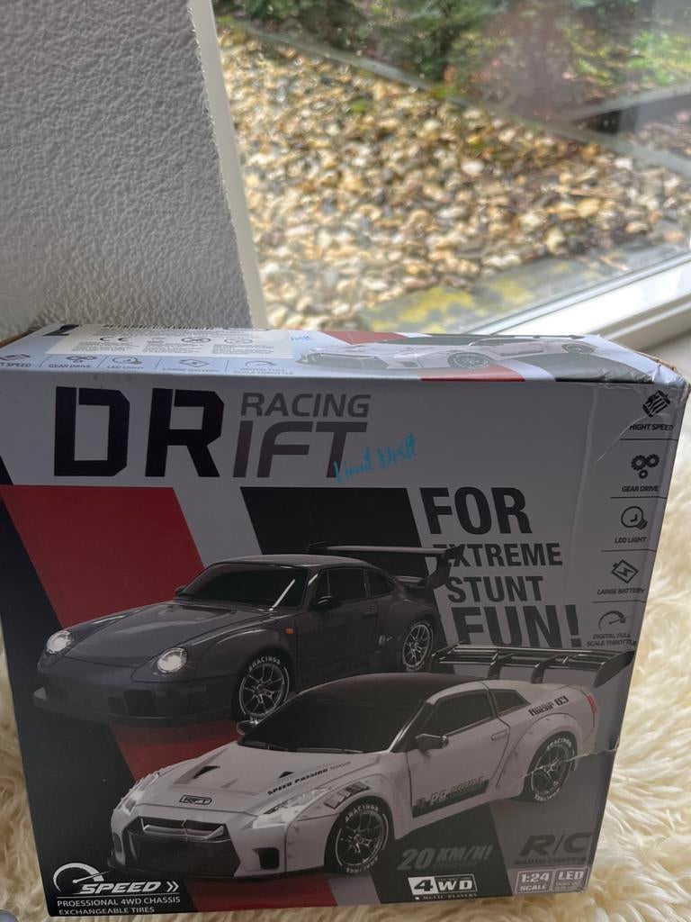 RC Drift Racing Auto 1:24, Elektro, Nieuw, Ophalen of Verzenden, Auto onroad