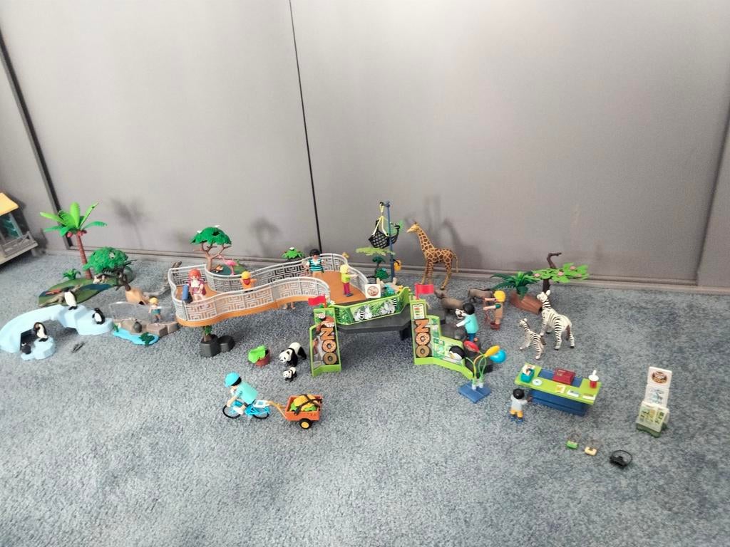 Zeer grote dierentuin van Playmobil., Ophalen of Verzenden