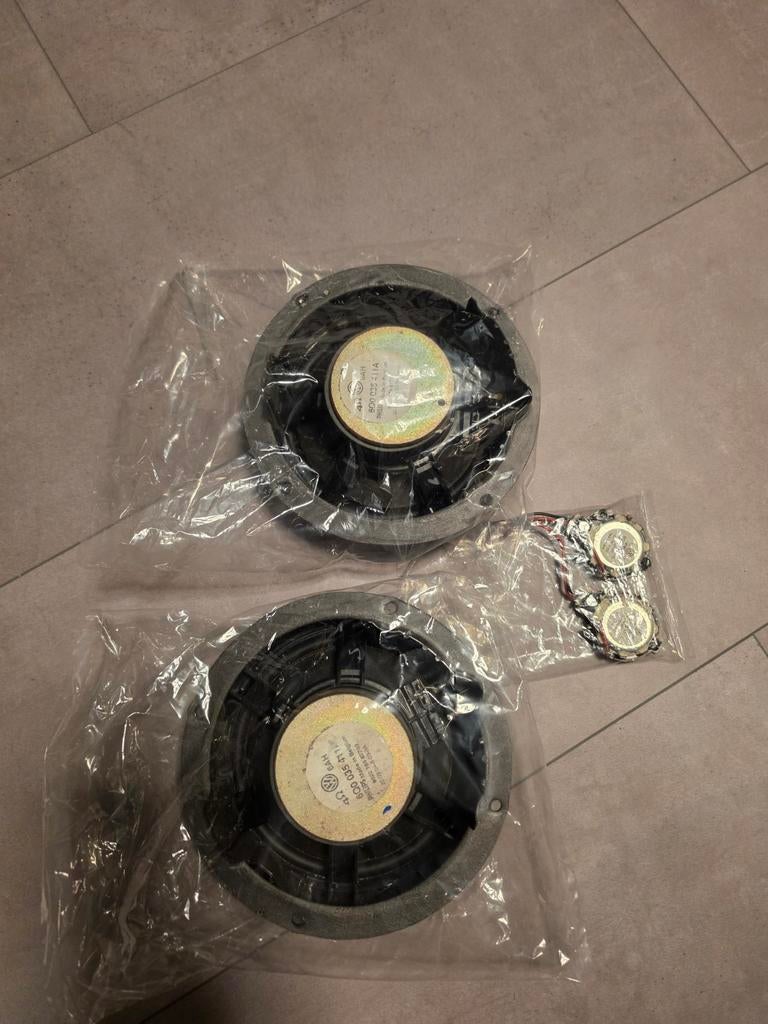 Speakers Philips 2x speakers - 17cm & 2x tweeters, Auto diversen, Ophalen of Verzenden, Gebruikt