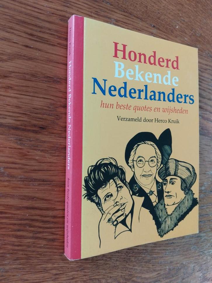 Boudewijn Büch, Deelder, Gerard Reve - 100 Bekende Nederland, Boeken, Literatuur, Zo goed als nieuw, Ophalen of Verzenden