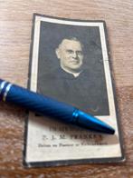 Franken Franciscus 1878 Tilburg 1931 St Nicolaas priester, Ophalen of Verzenden, Bidprentje