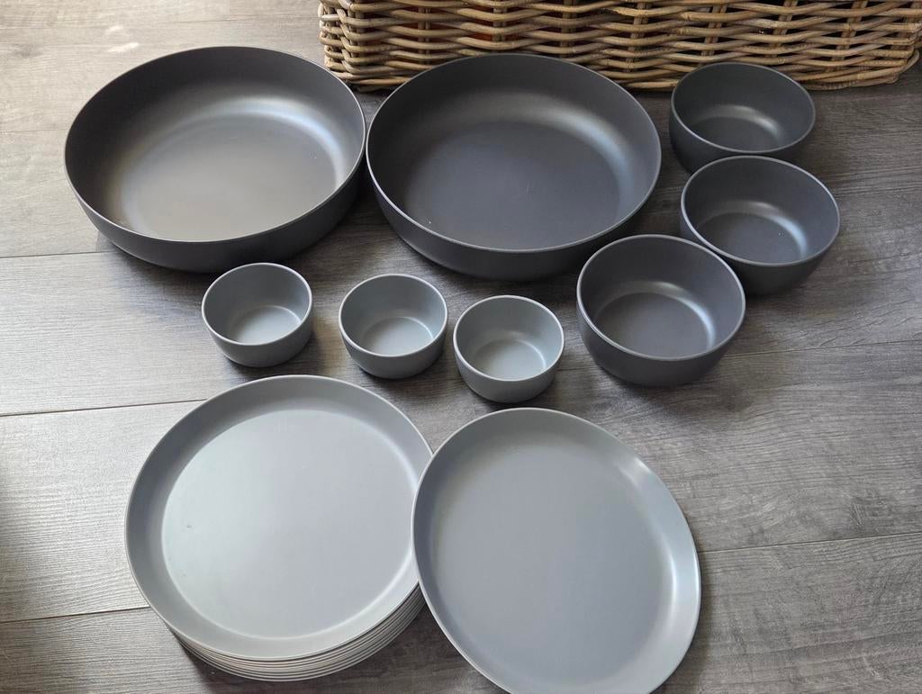 Royalvkb buitenservies, Ophalen, Glas