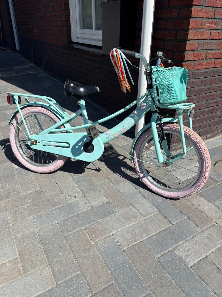 Lola fiets 18 inch, Fietsen en Brommers, Ophalen, Gebruikt, Terugtraprem, 18 inch