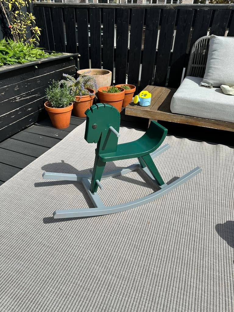 Hobbelpaard, Ophalen, Gebruikt