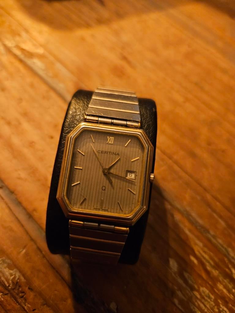 Certina herenhorloge, goudkleurig, Ophalen of Verzenden, Staal, Overige merken