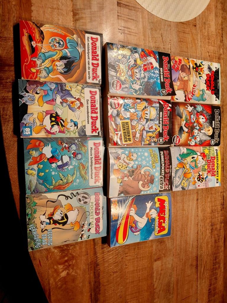 Grote collectie Donald Duck stripboeken, Boeken, Meerdere stripboeken, Ophalen of Verzenden, Gelezen