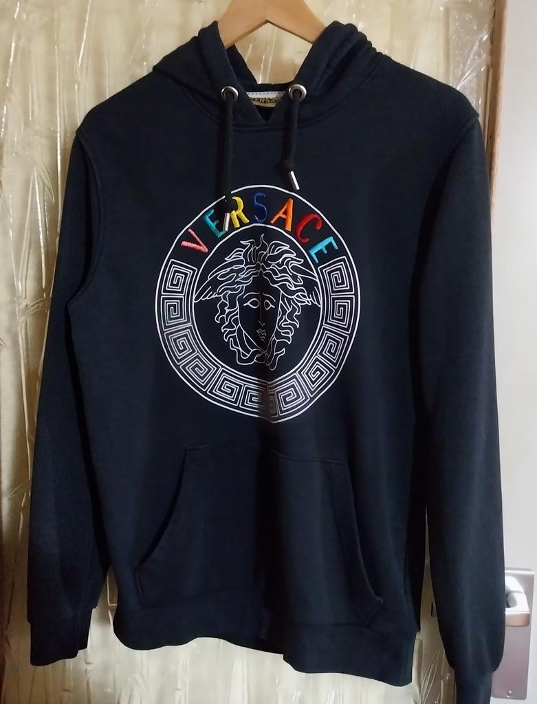Versace Trui / Hoodie Maat M, Zwart, Zo goed als nieuw, Versace, Verzenden