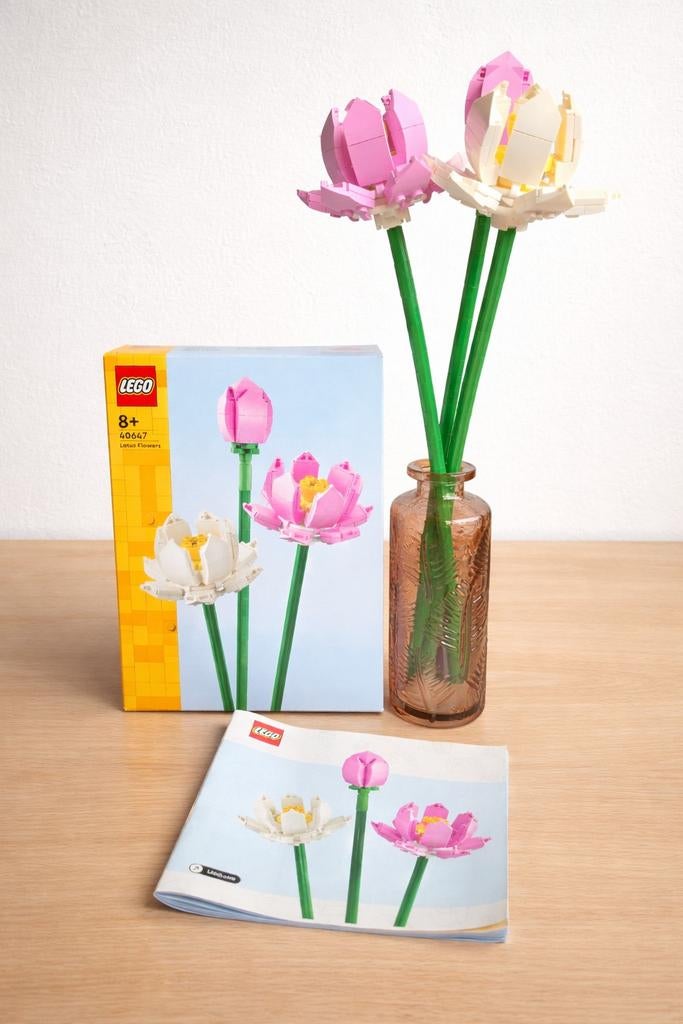 LEGO 40647 Lotus Flowers, Ophalen of Verzenden, Zo goed als nieuw