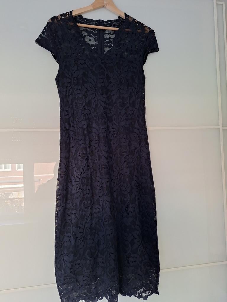 Jurk, Maat 38/40 (M), Blauw, Ophalen of Verzenden, Zo goed als nieuw