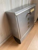 Brievenbus met krantenkoker, Tuin en Terras, Brievenbussen, Ophalen of Verzenden, Gebruikt, Rvs