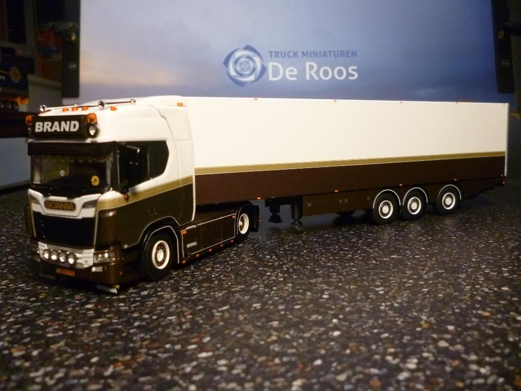 WSI Scania Next Gen Brand Transport met certificaat, Ophalen of Verzenden, Nieuw, Bus of Vrachtwagen, Wsi