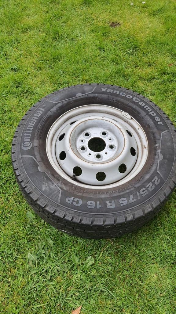 Reserve wiel  camper fiat ducato, Ophalen, Gebruikt