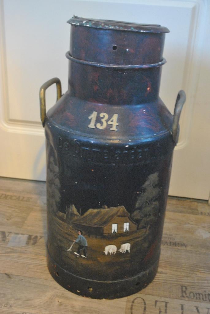 Melkbus,  brocante, Ophalen