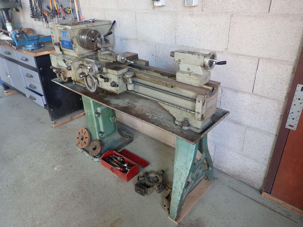 Complete draaibank inclusief accessoires op 220V, Doe-het-zelf en Verbouw, Niet ingevuld, Gebruikt, Niet ingevuld, Ophalen of Verzenden