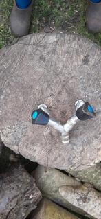 dubbele wasmachinekraan, Ophalen of Verzenden, Gebruikt