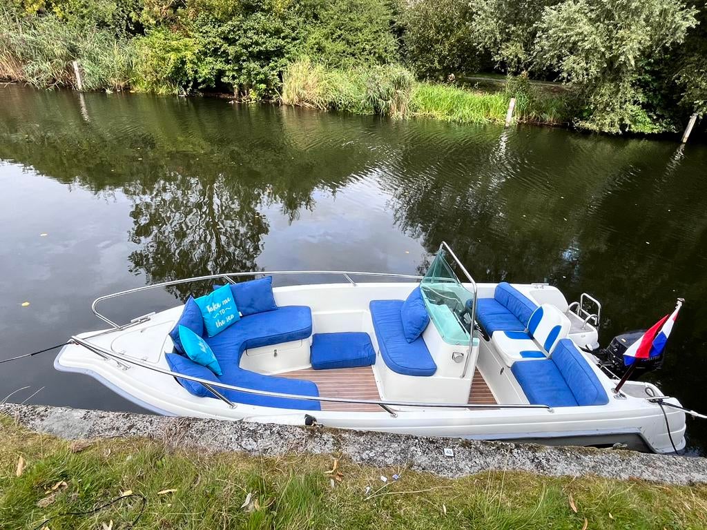 Motorboot boot dubbelwandig consoleboot Finnmaster 520 CLX, Watersport en Boten, Vis- en Consoleboten, Ophalen, 10 tot 30 pk, Zo goed als nieuw