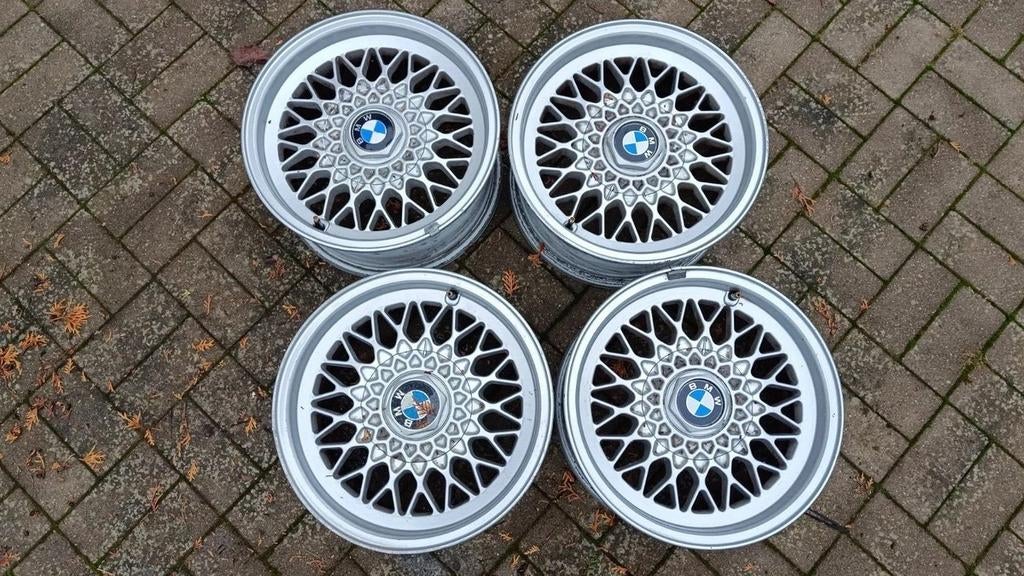 BMW BBS Style 5 OEM E34 Velgen, Ophalen, Gebruikt