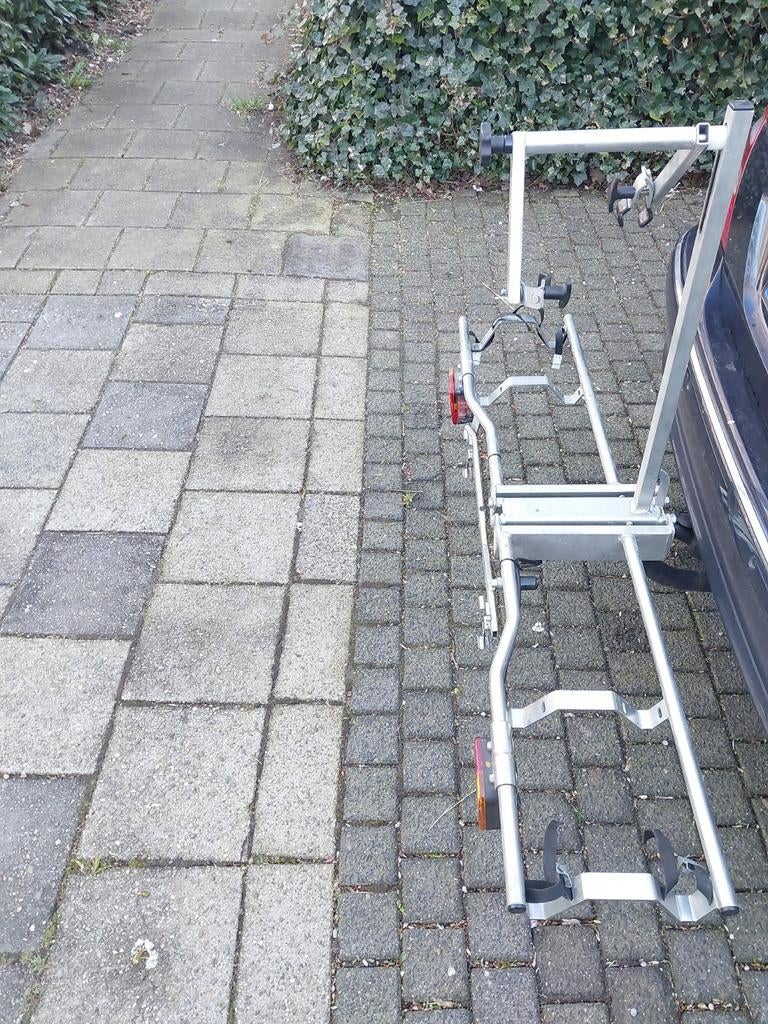 Multa fietsendrager opvouwbaar - Zo goed als nieuw, Ophalen, Zo goed als nieuw, 2 fietsen, Trekhaakdrager