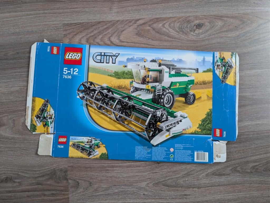 Lege Lego doos van set 7636 dorsmachine, Ophalen of Verzenden, Gebruikt, Lego
