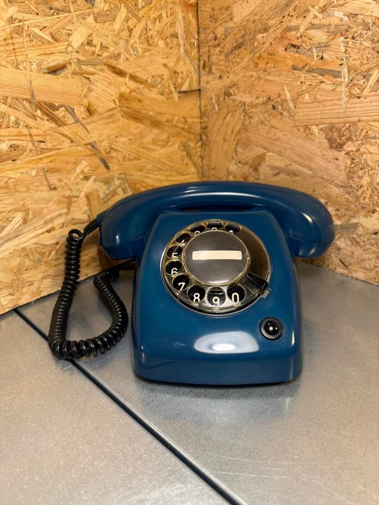 PTT T65 Deluxe Azuurblauw 1973, Telecommunicatie, Ophalen of Verzenden, Gebruikt