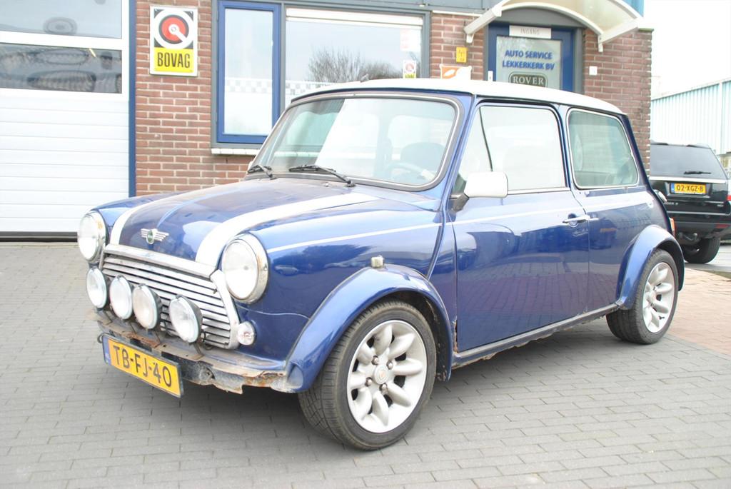 Mini 1300 1.3 I COOPER, Auto's, Oldtimers, Metallic lak, 15 km/l, 63 pk, Blauw