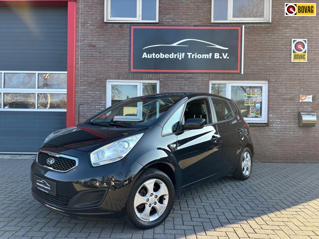 Kia Venga 1.4 - NAVIGATIE - AIRCO- STOELVERWARMING- LMV..!, Voorwielaandrijving, Stof, Gebruikt, 4 cilinders