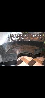 Eetbank hoog, Ophalen