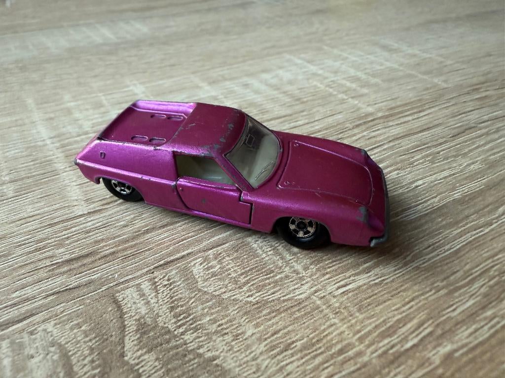 Matchbox series nr. 5 Lotus Europa 1969 paars, Verzenden, Gebruikt, Auto
