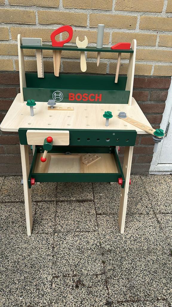 Kinder werkbank bosch, Ophalen, Zo goed als nieuw