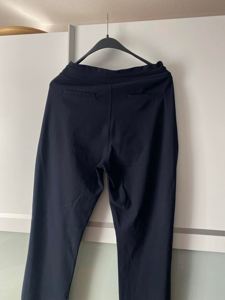 Studio Anneloes Downstairs Bonded Broek Donkerblauw Maat M, Maat 38/40 (M), Blauw, Ophalen of Verzenden, Lang