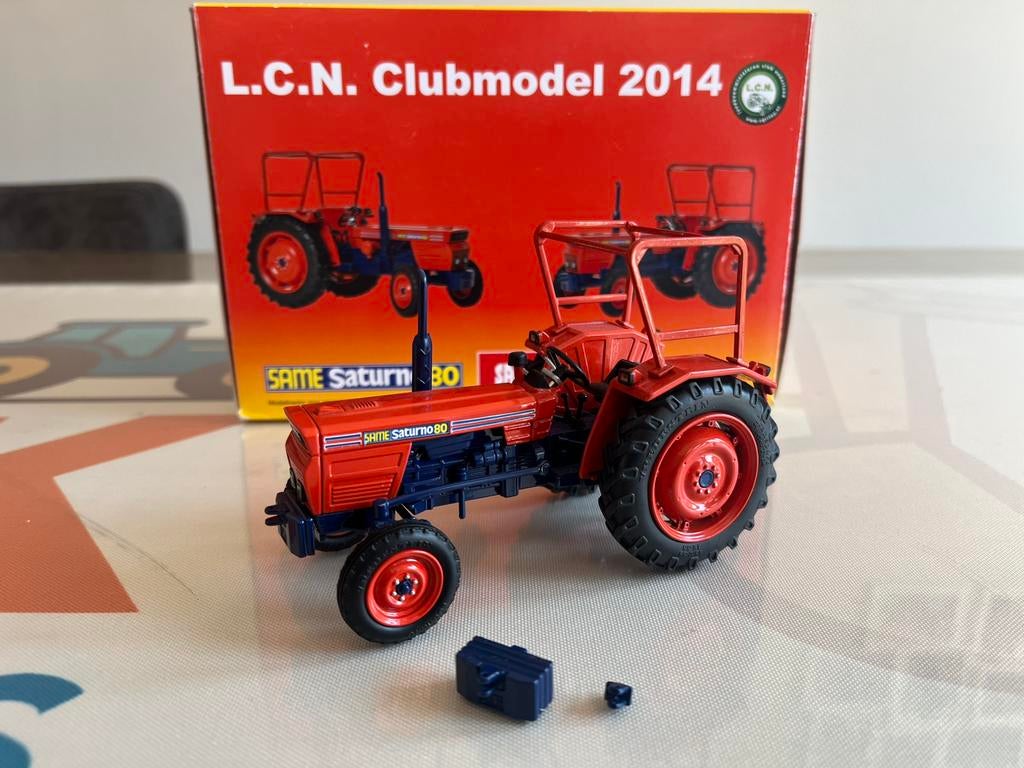 Same Saturno 80 tractor LCN clubmodel WSI 2014 2wd nieuw, Ophalen of Verzenden, Nieuw, Tractor of Landbouw, Overige merken