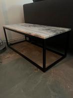 Te koop: Marmeren salontafel, Huis en Inrichting, Tafels | Salontafels, Gebruikt, 100 tot 150 cm, Metaal, Minder dan 50 cm