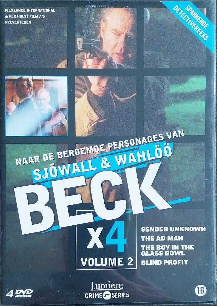 Beck Zweedse krimi, Ophalen, Vanaf 16 jaar, Zo goed als nieuw, Boxset