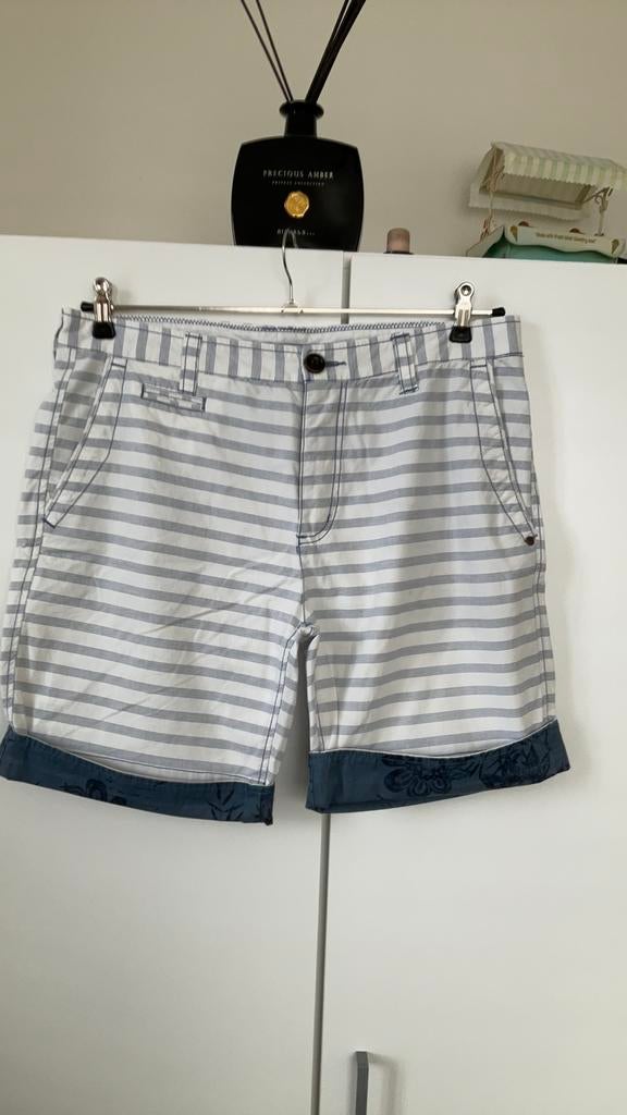 Brunotti korte broek, Ophalen of Verzenden, Zo goed als nieuw, Maat 48/50 (M), Blauw