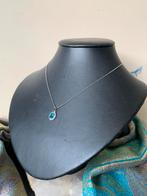 Topaas Swiss blue hanger beschermt intuïtie magie powerful, Blauw, Nieuw, Ophalen of Verzenden, Met edelsteen