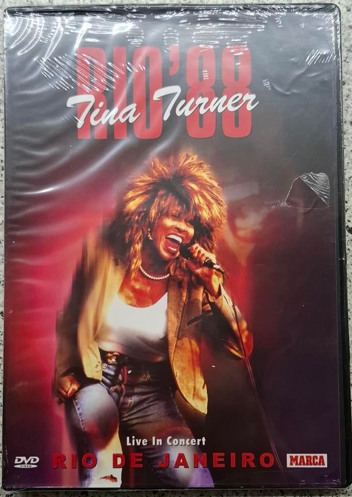 Tina Turner Rio '88 dvd-editie., Alle leeftijden, Ophalen of Verzenden, Nieuw in verpakking, Muziek en Concerten