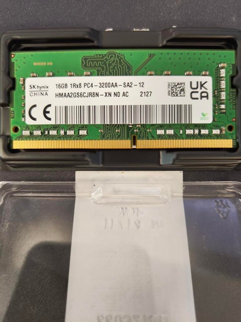 SK Hynix 16GB DDR4 3200 SODIMM RAM, Computers en Software, RAM geheugen, DDR4, Ophalen of Verzenden, Zo goed als nieuw, Laptop