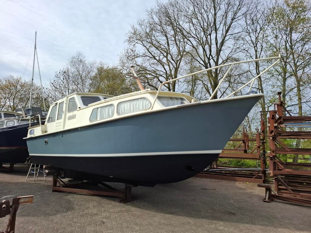 Prachtige kruiser met boegschroef op afstandsbediening, Gebruikt, Staal, Diesel, Ophalen of Verzenden