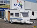 Hobby De Luxe 400 SF - Voortent -, Hobby, Bedrijf, Treinzit, Dwarsbed