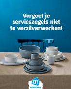 Complete serviesset (Royal van Kempen) blauw/grijs NIEUW, Ophalen, Nieuw, Bord(en), Overige stijlen