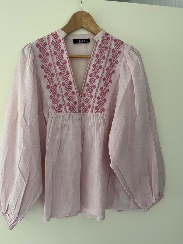 Ibana blouse maat 38 rosé, Ophalen of Verzenden, Gedragen, Maat 38/40 (M), Roze