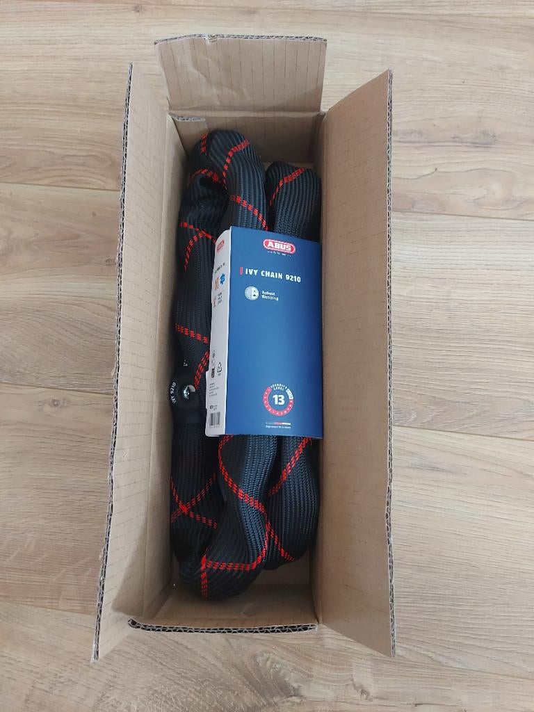 ABUS Ivy Chain 9210 Kettingslot – 170 cm – Nieuw in doos, Ophalen, Nieuw, Kettingslot