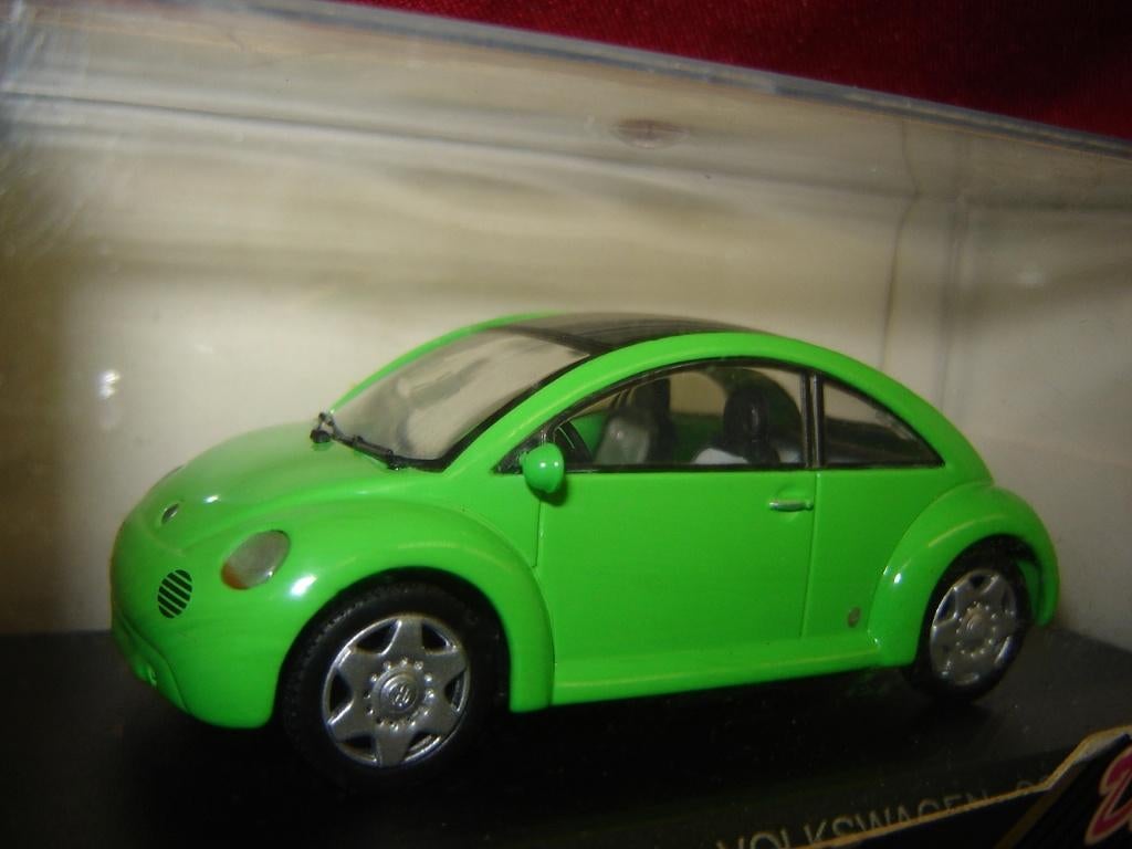VW New Beetle Concept 1 '94 lichtgroen - Nieuw in doos, Ophalen of Verzenden, Zo goed als nieuw, Auto, Corgi
