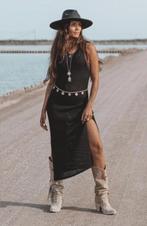 Moost wanted Felin ajour knitted dress S, Verzenden, Zwart, Zo goed als nieuw, Maat 36 (S)