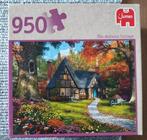 Jumbo Legpuzzel 950 stukjes - The Autumn Cottage, Ophalen of Verzenden, 500 t/m 1500 stukjes, Zo goed als nieuw