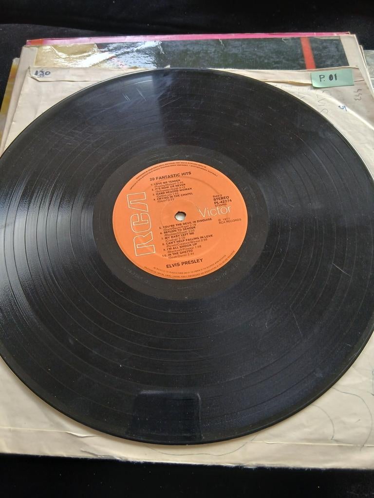 Elvis Presley - 20 Fantastic Hits vinyl, Ophalen of Verzenden