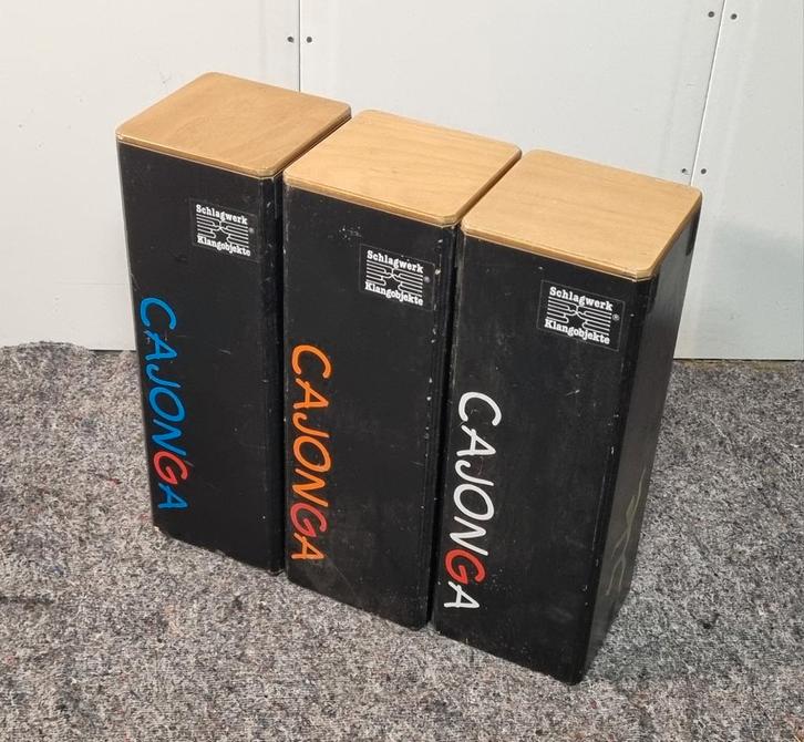 Schlagwerk cajongas, Muziek en Instrumenten, Percussie, Trommel, Ophalen of Verzenden